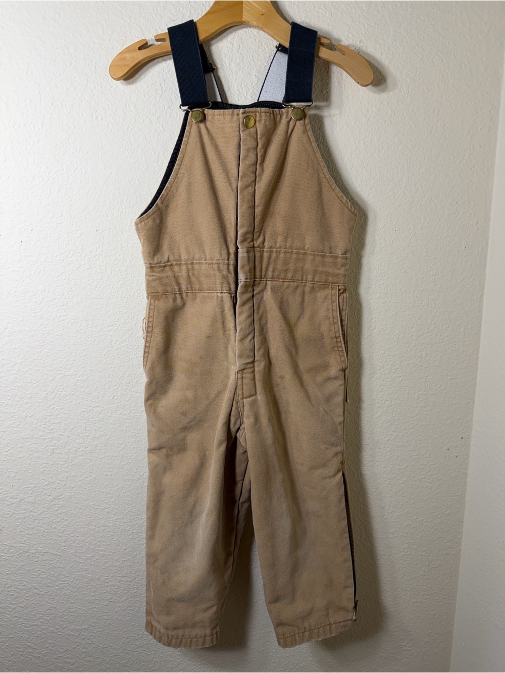 Vintage 90s Kuntry Kids Insulated Workwear Overalls / Snow Bibs
